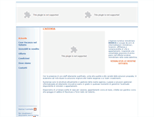 Tablet Screenshot of immobiliarebranca.com